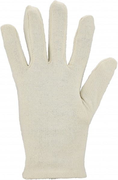 Baumwoll-Jersey-Handschuhe, Farbe: BEIGE